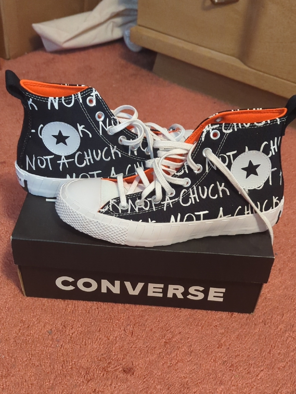 Converse Black & White Untitl3d Hi